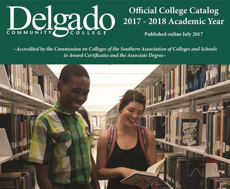 delgado community college charity catalog.